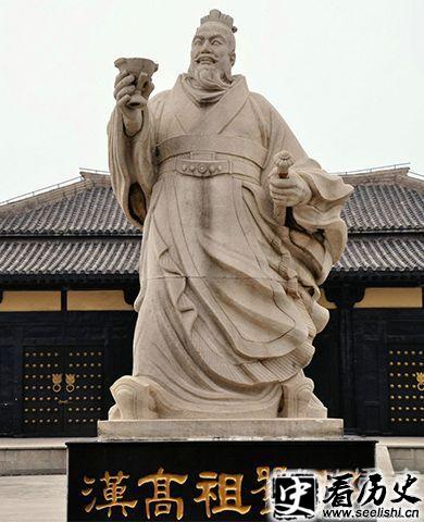 刘邦雕像