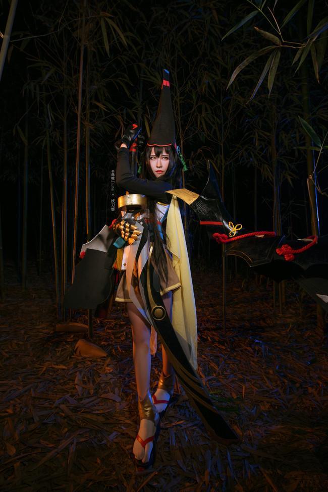 长腿小姐姐妖刀姬COSPLAY,乳量好评!