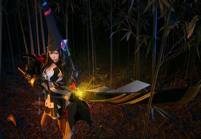 长腿小姐姐妖刀姬COSPLAY,乳量好评!