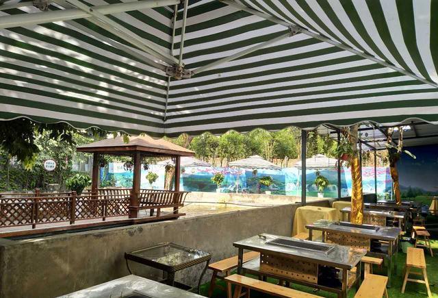 成都三圣乡这个农家乐太厉害! 58元自助海鲜烧烤任吃任喝~