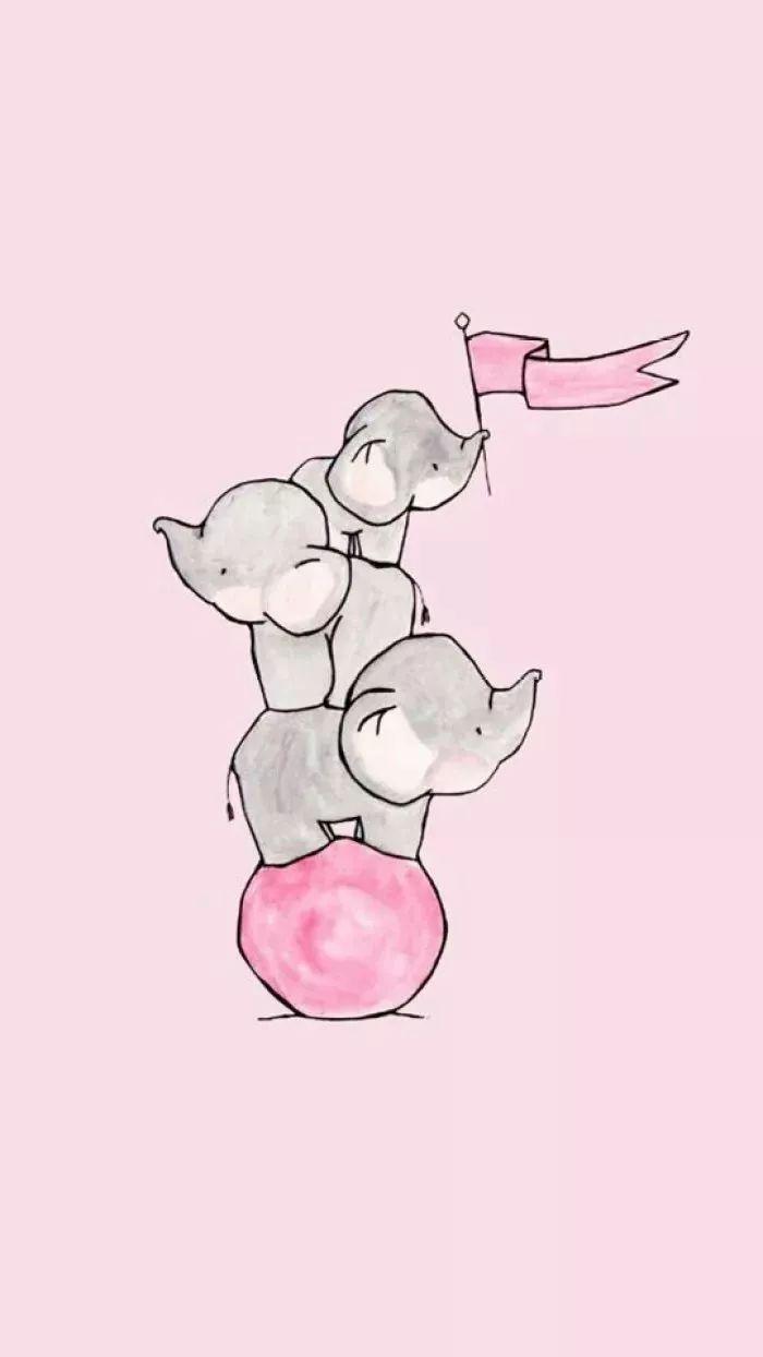 二次元粉色系壁纸分享，我的少女心啊！