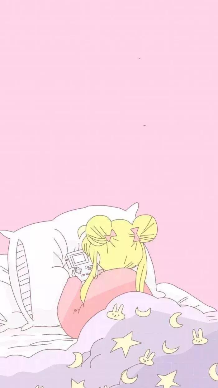 二次元粉色系壁纸分享，我的少女心啊！