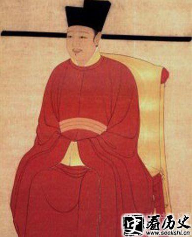 宋神宗皇帝画像