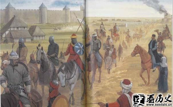 图尔战役 假想图