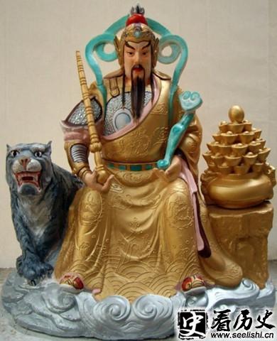 赵公明塑像